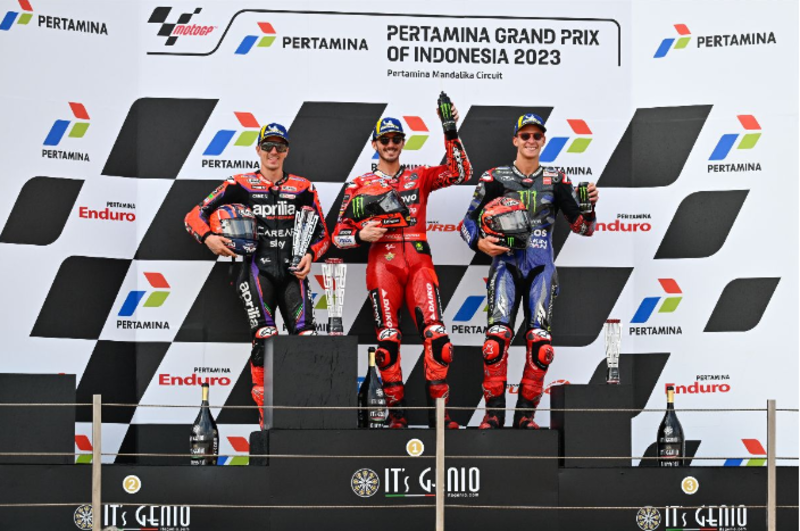 MotoGP第15戦インドネシアGP MotoGPクラス3日目 決勝結果