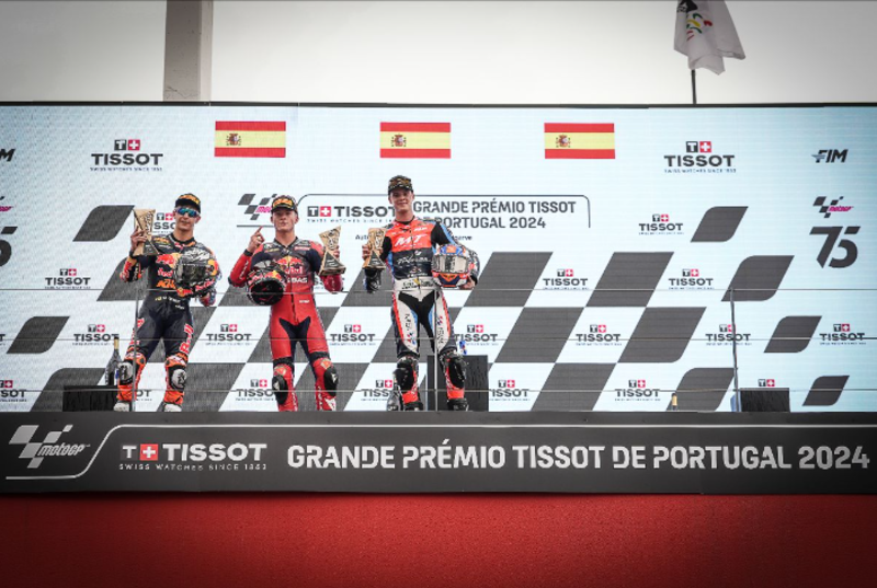 MotoGP第2戦ポルトガルGP Moto3クラス3日目 決勝結果