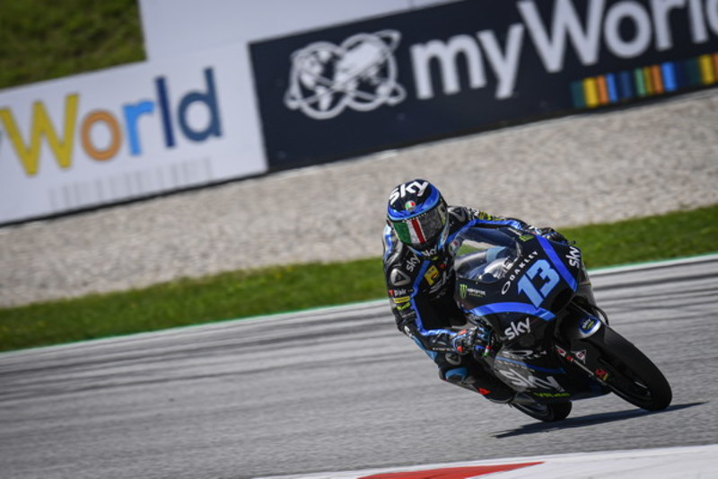 MotoGP第11戦オーストリアGP Moto3 1日目フリー走行