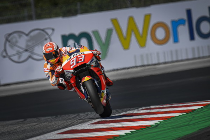 MotoGP第11戦オーストリアGP MotoGP 1日目フリー走行