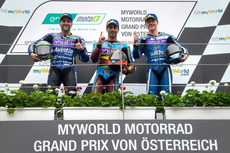 FIM エネル MotoEワールドカップ第2戦オーストリア決勝