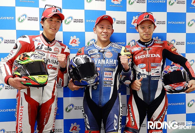 全日本RR第5戦もてぎ2&4決勝 中須賀が今季3勝目、2位水野はJSB初表彰台、手負いの高橋は手堅く3位