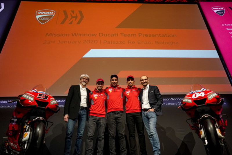ドゥカティが2020年のMotoGPチーム体制を発表