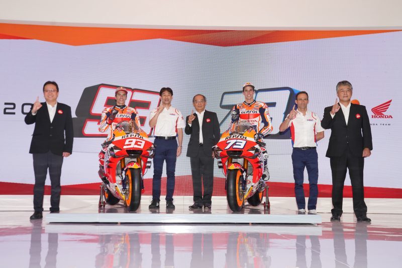 レプソル・ホンダチームがインドネシアで2020年体制発表会