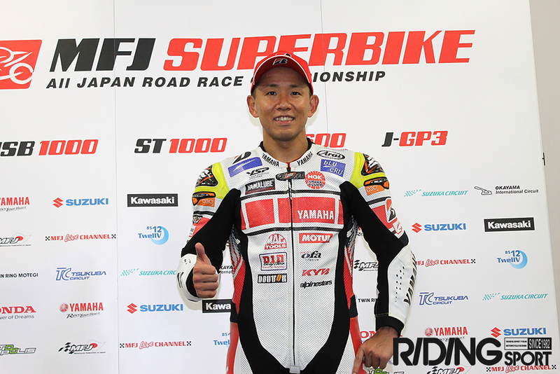 全日本RR第5戦鈴鹿【JSB1000予選】唯一2分5秒台を出した中須賀克行がポール獲得