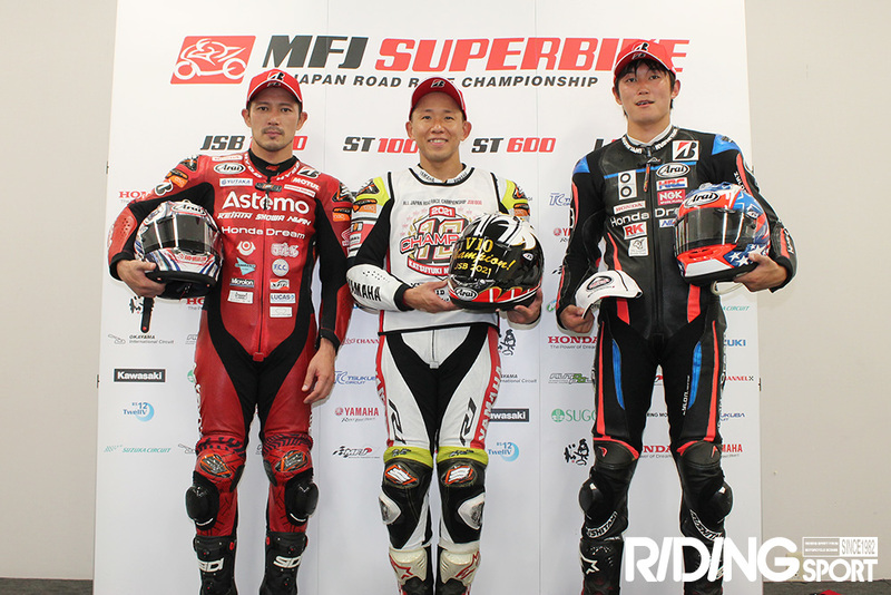 全日本RR第5戦鈴鹿【JSB1000レース2】中須賀克行がポールtoウイン&チャンピオン獲得！