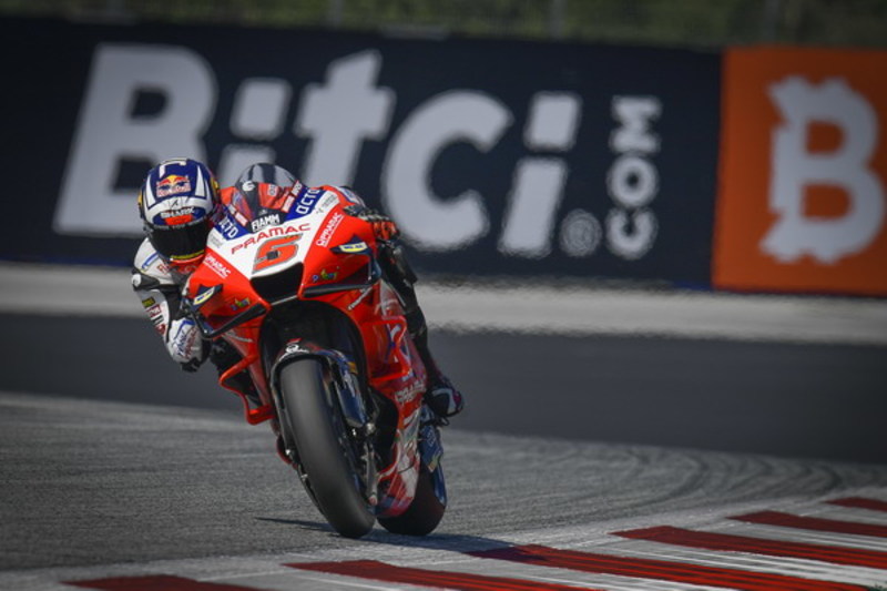 MotoGP第11戦オーストリア MotoGP 1日目フリー走行