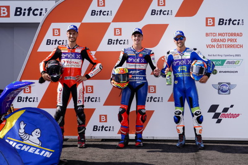 FIM エネル MotoEワールドカップ第5戦オーストリア予選