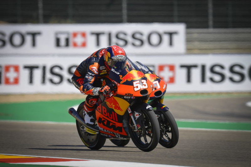 MotoGP第13戦アラゴンGP Moto3 1日目フリー走行