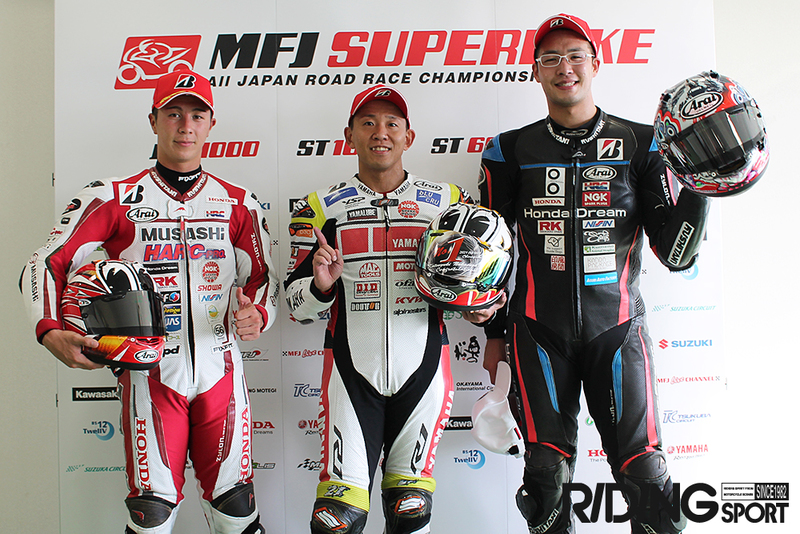 全日本RR第7戦オートポリス【JSB1000レース2】中須賀克行がシーズン負けなし完全Vを達成