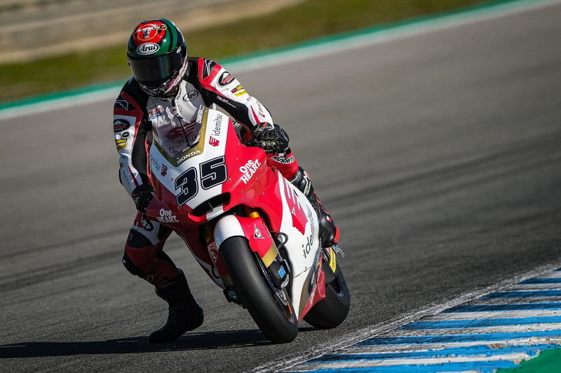 Moto2／Moto3ヘレステスト2日目