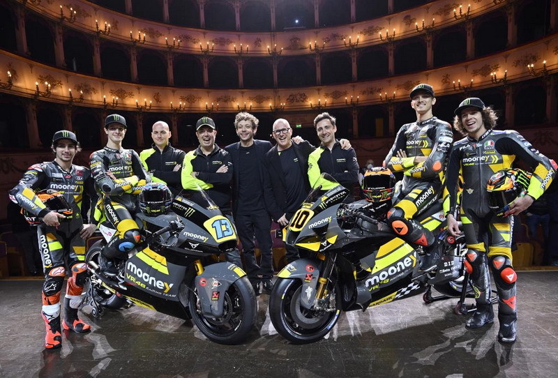 ムーニー・VR46・レーシング・チームが体制発表会を開催