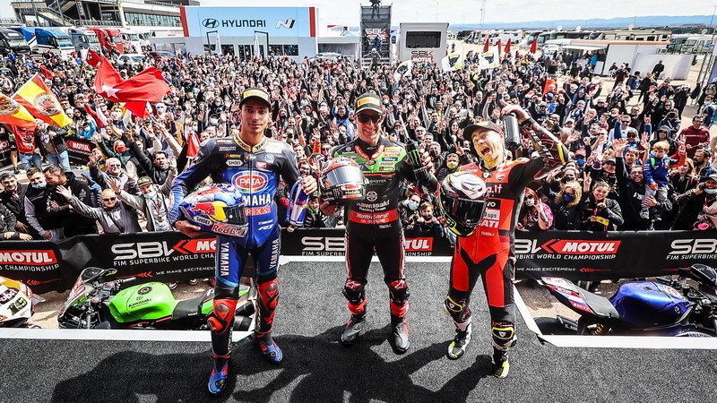 SBK（スーパーバイク世界選手権）第1戦アラゴン 2日目