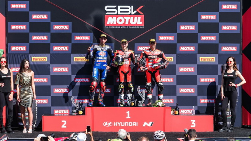 SBK（スーパーバイク世界選手権）第4戦エミリア・ロマーニャ 3日目