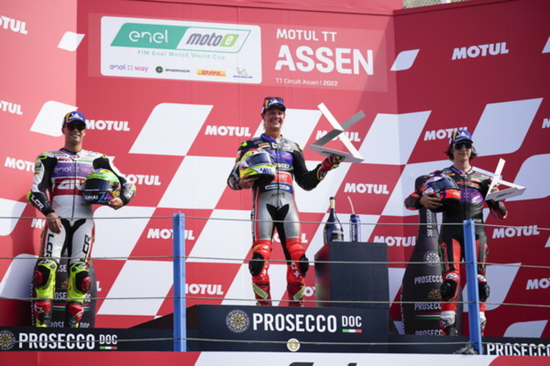 FIM エネル MotoEワールドカップ第4戦オランダ 決勝レース1