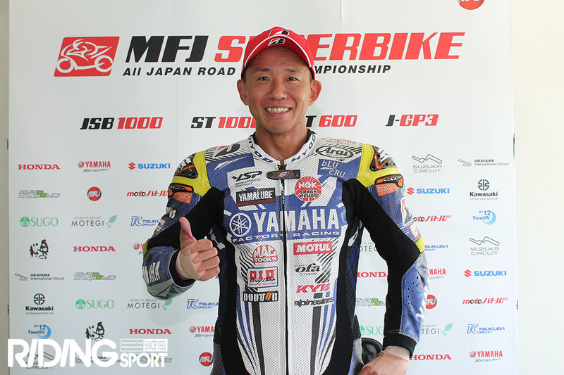 全日本RR第6戦オートポリス【JSB1000予選】中須賀克行が後半のアタック合戦を制する