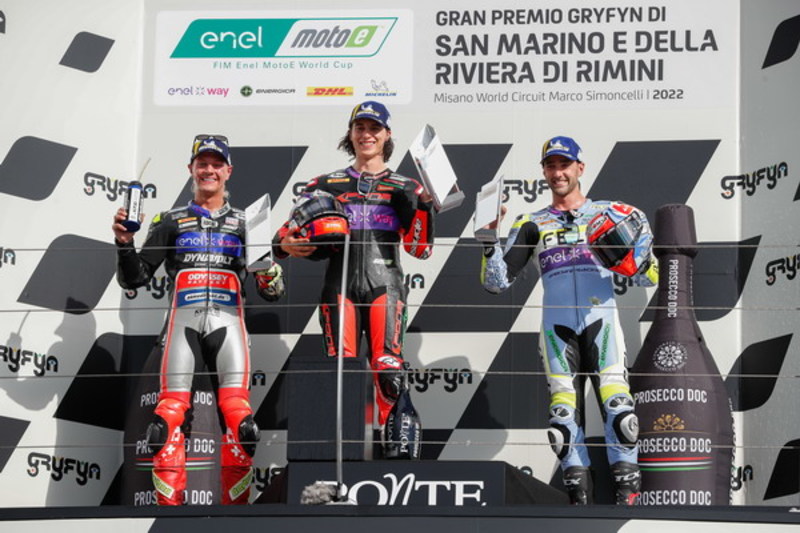 FIM エネル MotoEワールドカップ第6戦サンマリノ・リビエラ・リミニ決勝レース1