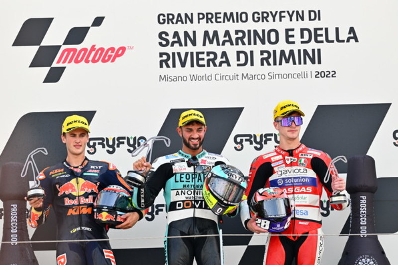 MotoGP第14戦サンマリノ・リビエラ・リミニGP Moto3決勝