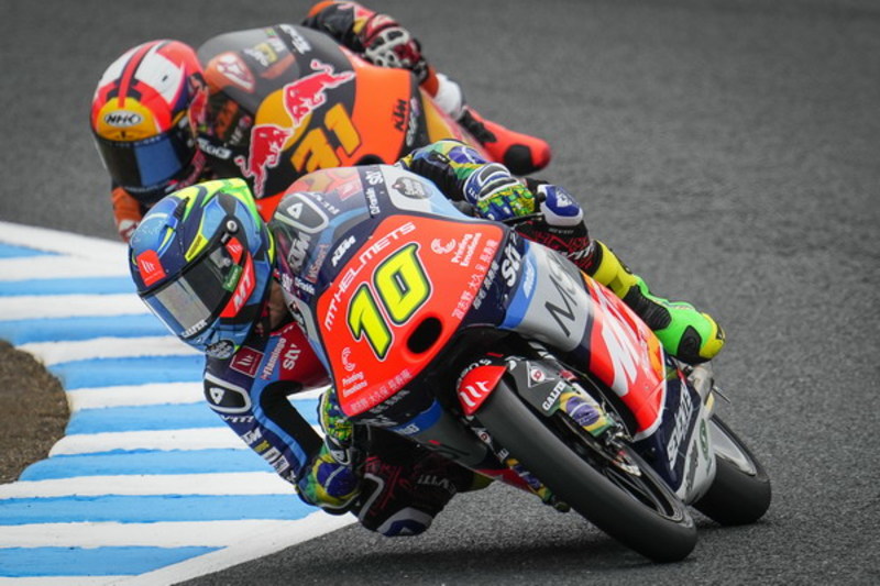 MotoGP第16戦日本GP Moto3 1日目フリー走行