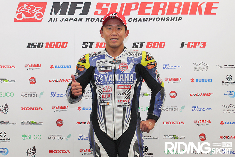 全日本RR第8戦鈴鹿【JSB1000予選】チャンピオン中須賀克行が2分4秒台でPP獲得