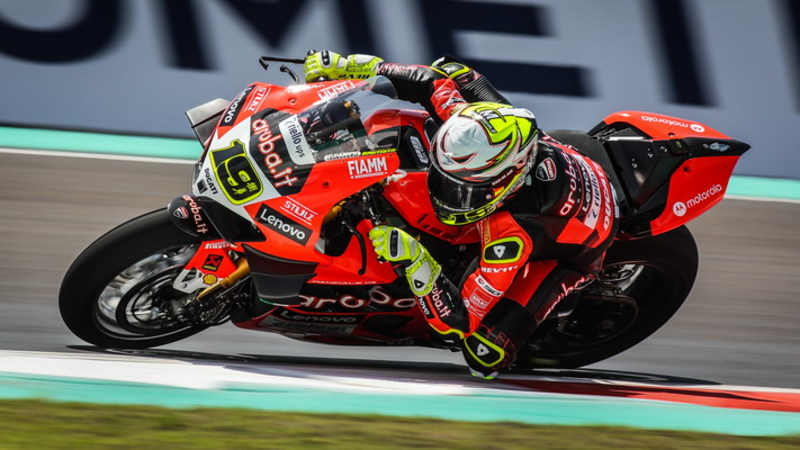 SBK（スーパーバイク世界選手権）第11戦インドネシア 1日目