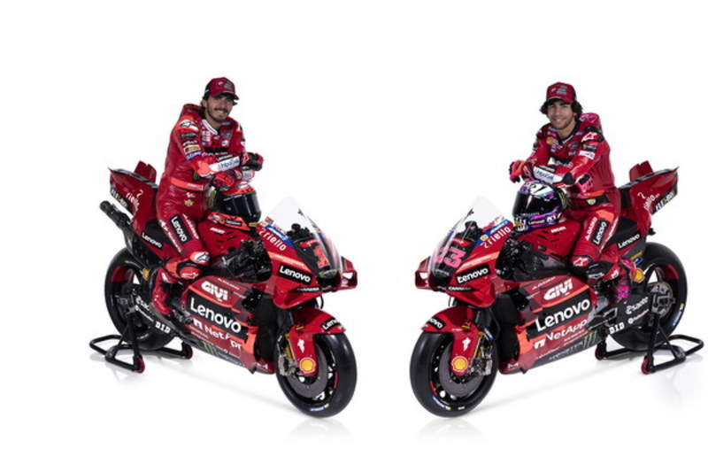 ドゥカティのMotoGP&SBKファクトリーチームが2023年の体制を発表