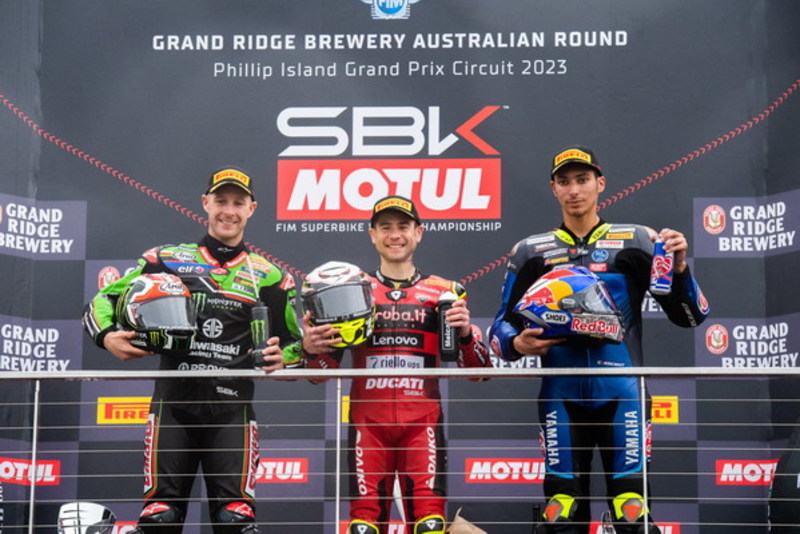 SBK（スーパーバイク世界選手権）第1戦（開幕戦）オーストラリア 2日目