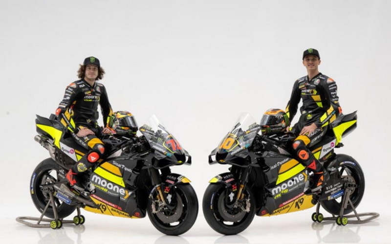 ムーニー・VR46・レーシング・チームがチーム体制を発表