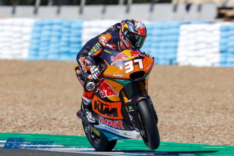 Moto2ヘレスプライベートテスト1日目