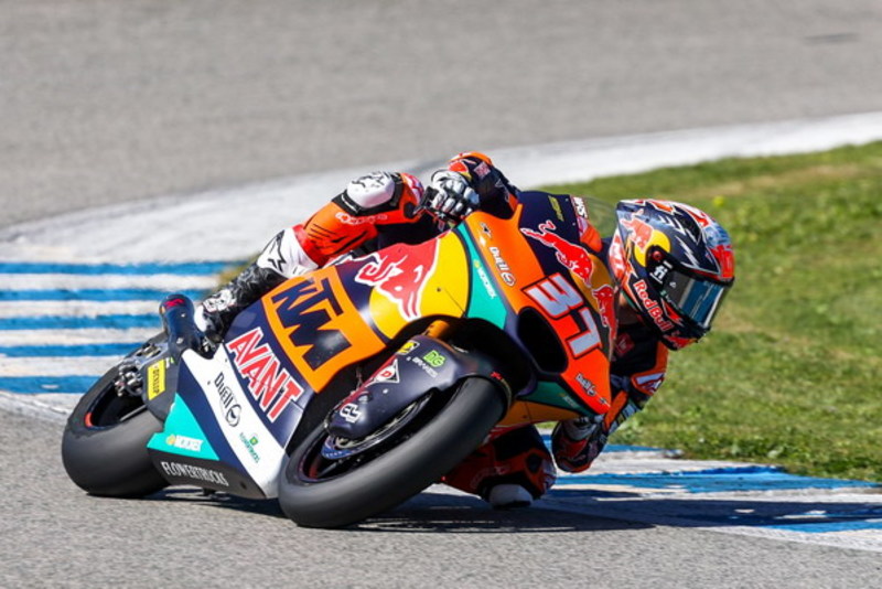Moto2ヘレスプライベートテスト2日目
