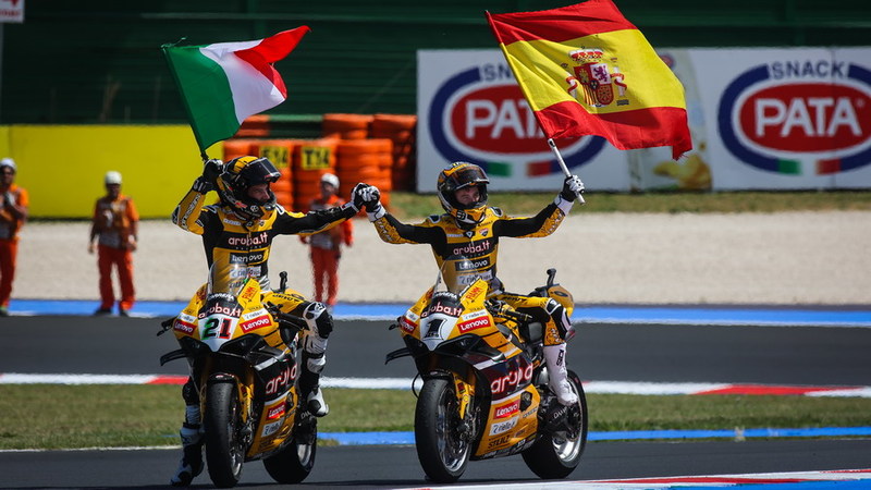 SBK（スーパーバイク世界選手権）第5戦エミリア・ロマーニャ 2日目