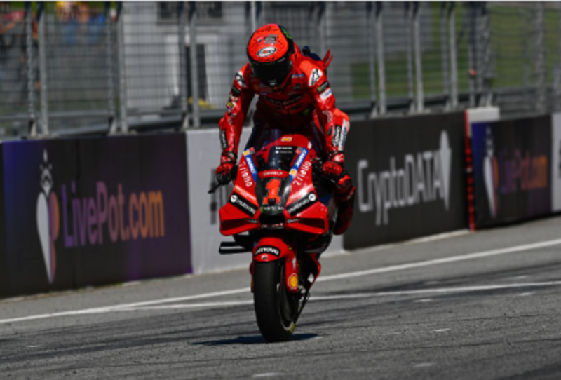 MotoGP第10戦オーストリアGP MotoGPクラス2日目スプリント結果