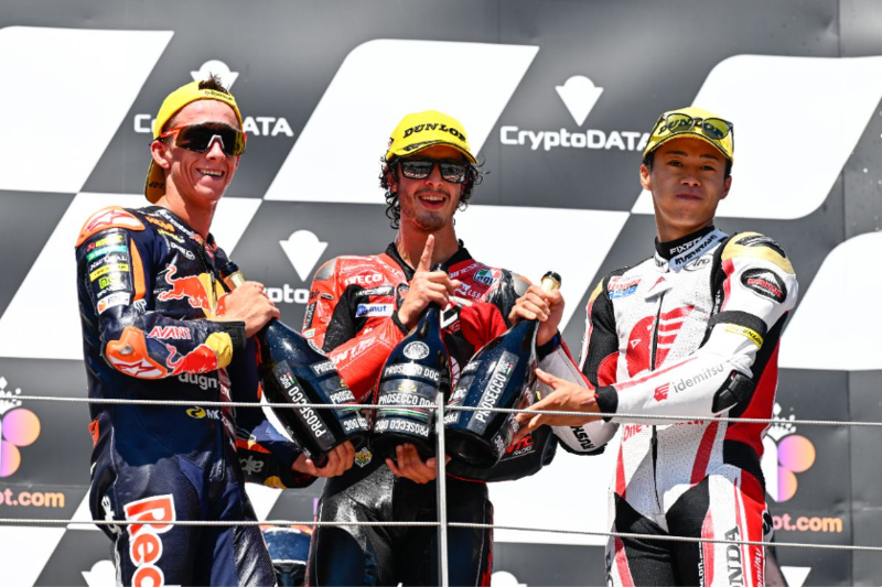 MotoGP第10戦オーストリアGP Moto2クラス決勝結果