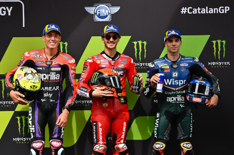 MotoGP第11戦カタルニアGP MotoGPクラス2日目予選結果