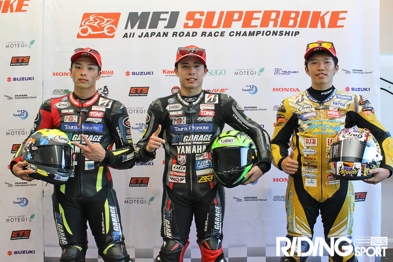 全日本RR第7戦岡山【ST600決勝】西村硝が独走優勝で今季2勝目
