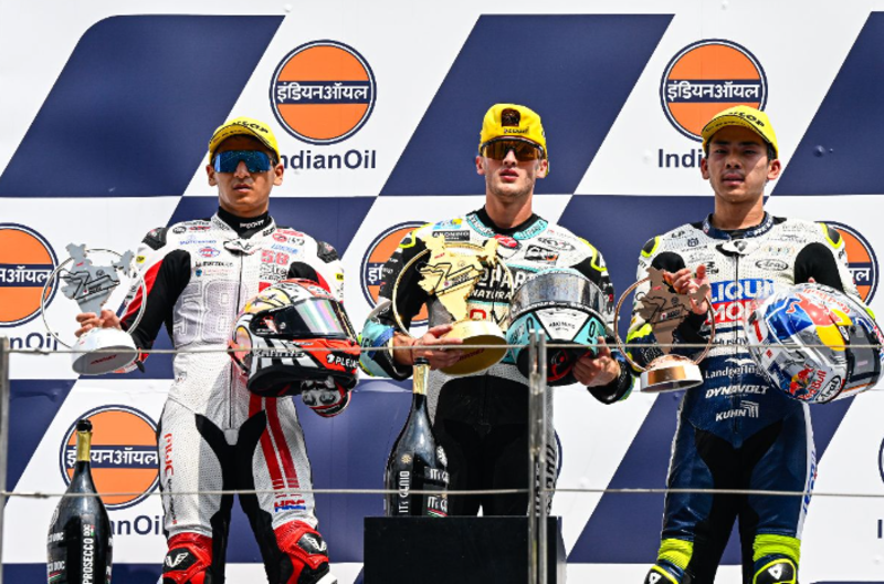MotoGP第13戦インドGP Moto3クラス3日目 決勝結果