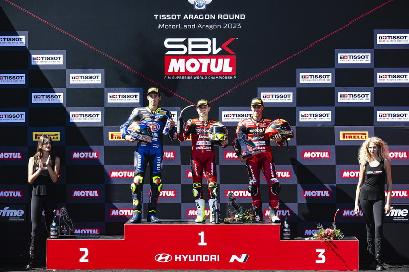 SBK（スーパーバイク世界選手権）第10戦アラゴン 3日目