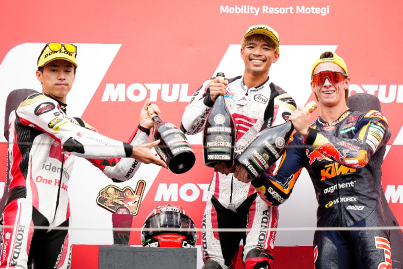 MotoGP第14戦日本GP Moto2クラス3日目 決勝結果