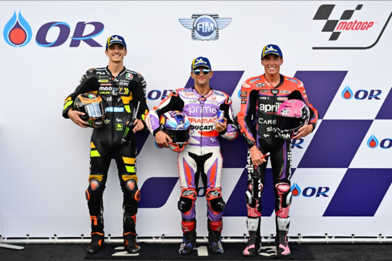 MotoGP第17戦タイGP MotoGPクラス2日目 予選結果