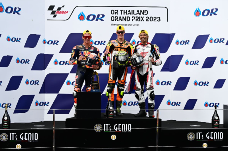 MotoGP第17戦タイGP Moto2クラス3日目 決勝結果