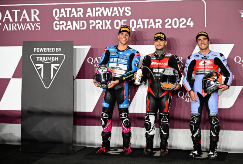 MotoGP第1戦カタールGP Moto2クラス2日目 予選結果