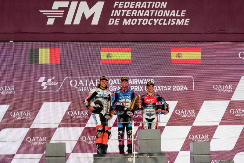 MotoGP第1戦カタールGP Moto2クラス3日目 決勝結果