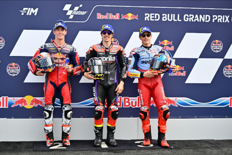 MotoGP第3戦アメリカGP MotoGPクラス2日目 予選結果