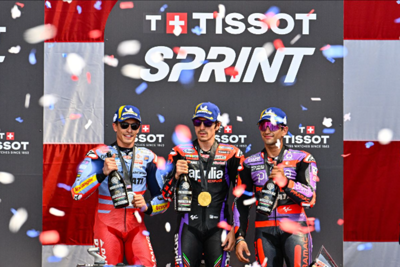 MotoGP第3戦アメリカGP MotoGPクラス2日目 スプリント結果