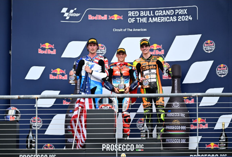MotoGP第3戦アメリカGP Moto2クラス3日目 決勝結果