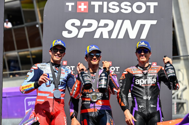 MotoGP第5戦フランスGP MotoGPクラス2日目 スプリント結果