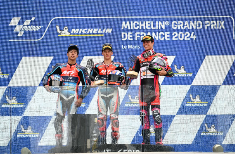 MotoGP第5戦フランスGP Moto2クラス3日目 決勝結果