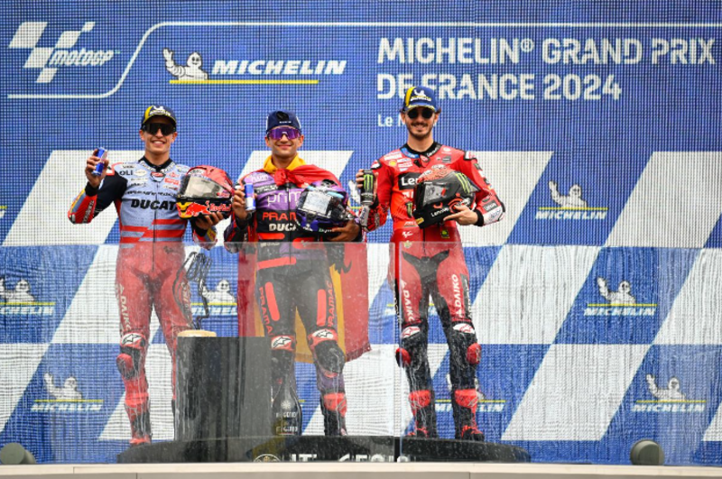 MotoGP第5戦フランスGP MotoGPクラス3日目 決勝結果