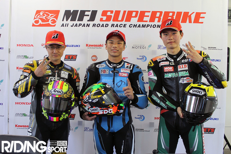 全日本RR第3戦SUGO【ST600レース2】混戦を制した阿部恵斗が今大会ダブルウインを達成