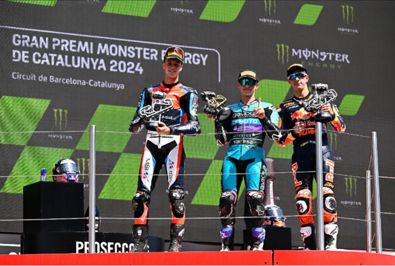 MotoGP第6戦カタルニアGP Moto3クラス3日目 決勝結果